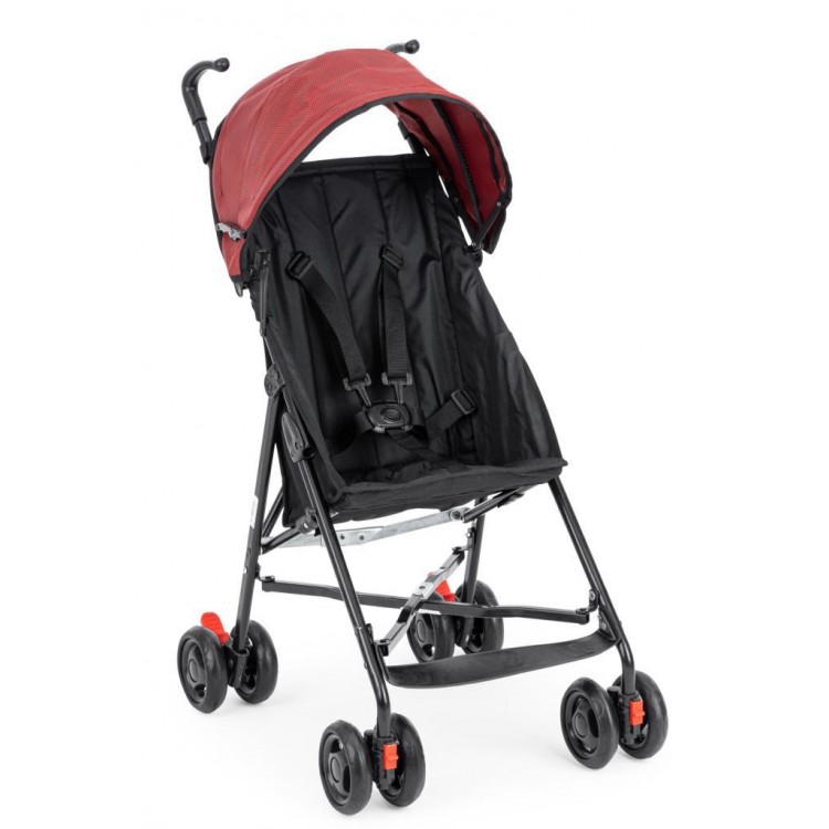 Moony Baby MB108 Stork KIRMIZI Baston Bebek Arabası Puset Sarı