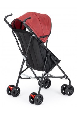 Moony Baby MB108 Stork KIRMIZI Baston Bebek Arabası Puset Sarı