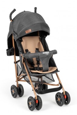 Moony Baby Suit Tam Yatar Hafif Baston Bebek Arabası - Baston Puset Antrasit