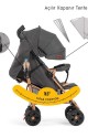 Rival Rv111 Sweet Tam Yatar Hafif Baston Bebek Arabası - Baston Puset Gri